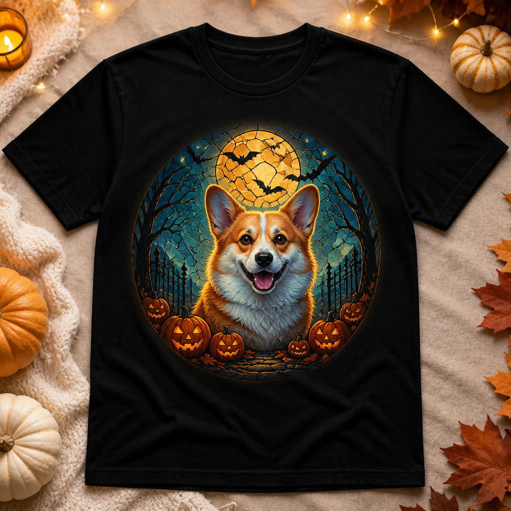 Custom Halloween Pet Portrait Tee – Photo Upload - Personalized T-shirt 64425029-990f-451e-bb6b-1d01733cf1d9.png