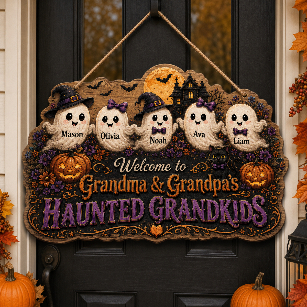 Personalized Grandma & Grandpa’s Haunted Grandkids Halloween Wooden Door Sign – Custom Grandchildren Names Ghost Family Porch Decor, Halloween Gift for Grandparents 6448c486-23ce-480d-86cd-7f978197f0b7-Image-Aug-19-2026-02_50_13-PM.png