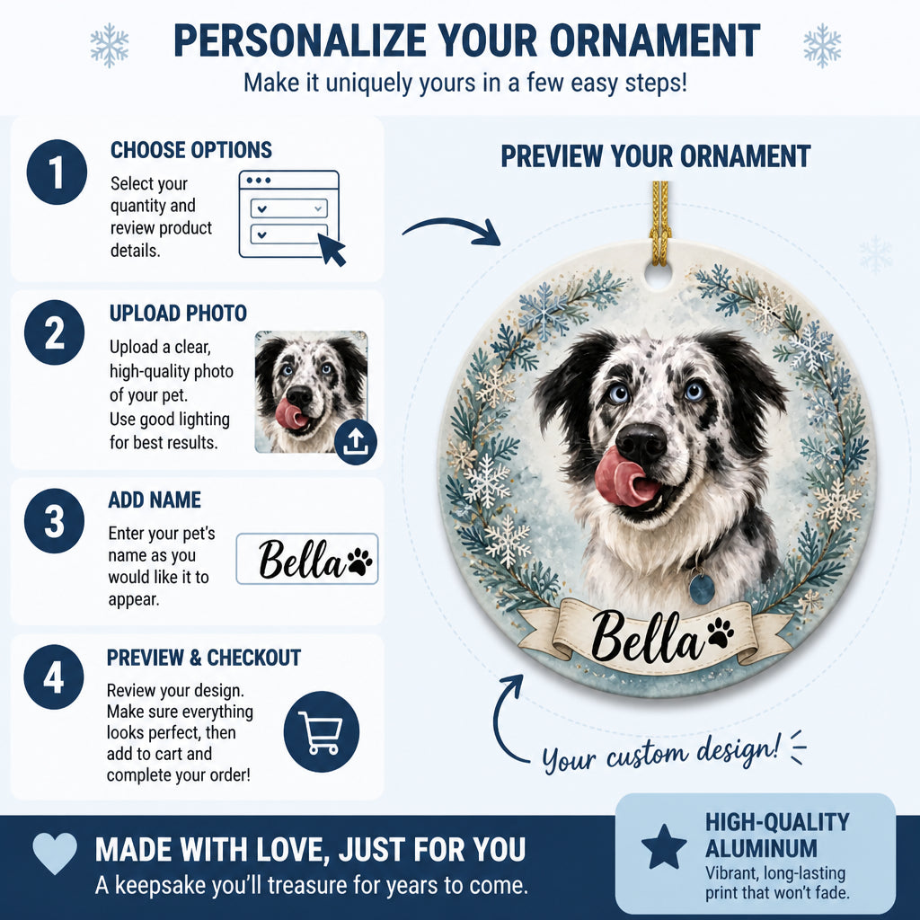 Custom Pet Portrait Name Ornament – Round Aluminum - Personalized Aluminum Ornament 645d214e-0700-4d0a-9b18-68456990224d.jpg