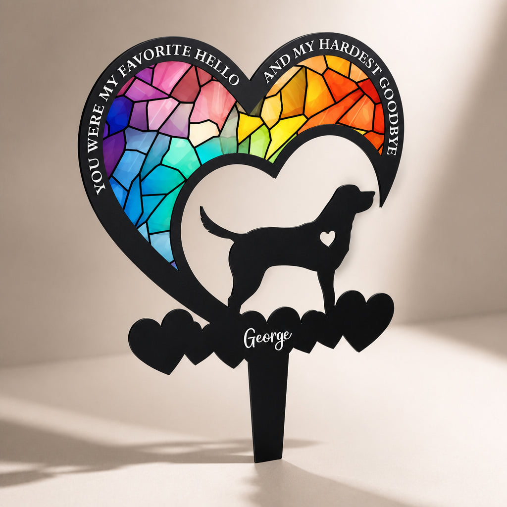 Rainbow Paw Stained-Glass Dog Memorial Garden Stake – Custom Name - Personalized Cut Metal Sign UV Printed 64789588-8957-4741-bcb6-2b573abf0773.jpg