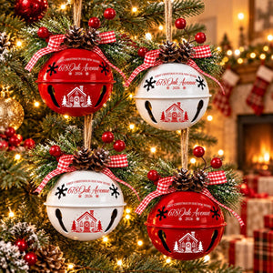 Personalized Our First Home Christmas Jingle Bell Ornament, Xmas Decor Gift, Holiday Keepsake 64a08c11-636f-4c5c-8a1a-486b14c86f1e-9.jpg