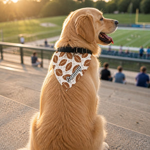 Personalized Sports Fan Pet Bandana – Football Pattern - Personalized Pet Bandana Collar With Adjustable Buckle 64af098e-a419-49f0-9d6f-cd698f5c6fe8.jpg