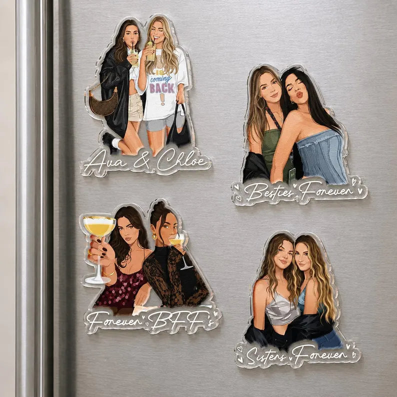 Personalized Besties Photo Magnet, Custom Best Friend Fridge Magnet, Acrylic BFF Picture, Besties Forever, Friendship Thank You Gift for Her 64b0f566-6c8b-48dc-a87b-a8f88ecaa283-FGGFGF-1-.webp