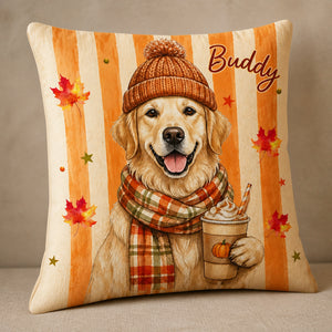 Custom Fall Pet Portrait Pillow – Pumpkin Spice Edition - Personalized Pillow 64c07512-7922-4faf-bce7-74f40a7b2fb7.jpg