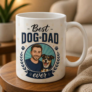 Best Dog Dad Ever – Custom Dad & Dog Portrait Mug - Personalized Mug 64cce7ee-6ebc-4679-b382-b4bc6b13d892.jpg