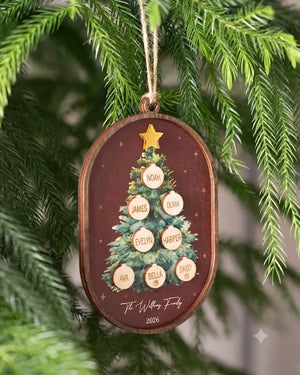 Family Christmas Ornament - 2026 Personalized 3D Ornament With Names - Christmas Tree Ornament 64df744e-629e-43db-8482-88a6ef8b2b50-d7ef3bb9-f4bf-425c-852f-eaf70d7270e5.jfif