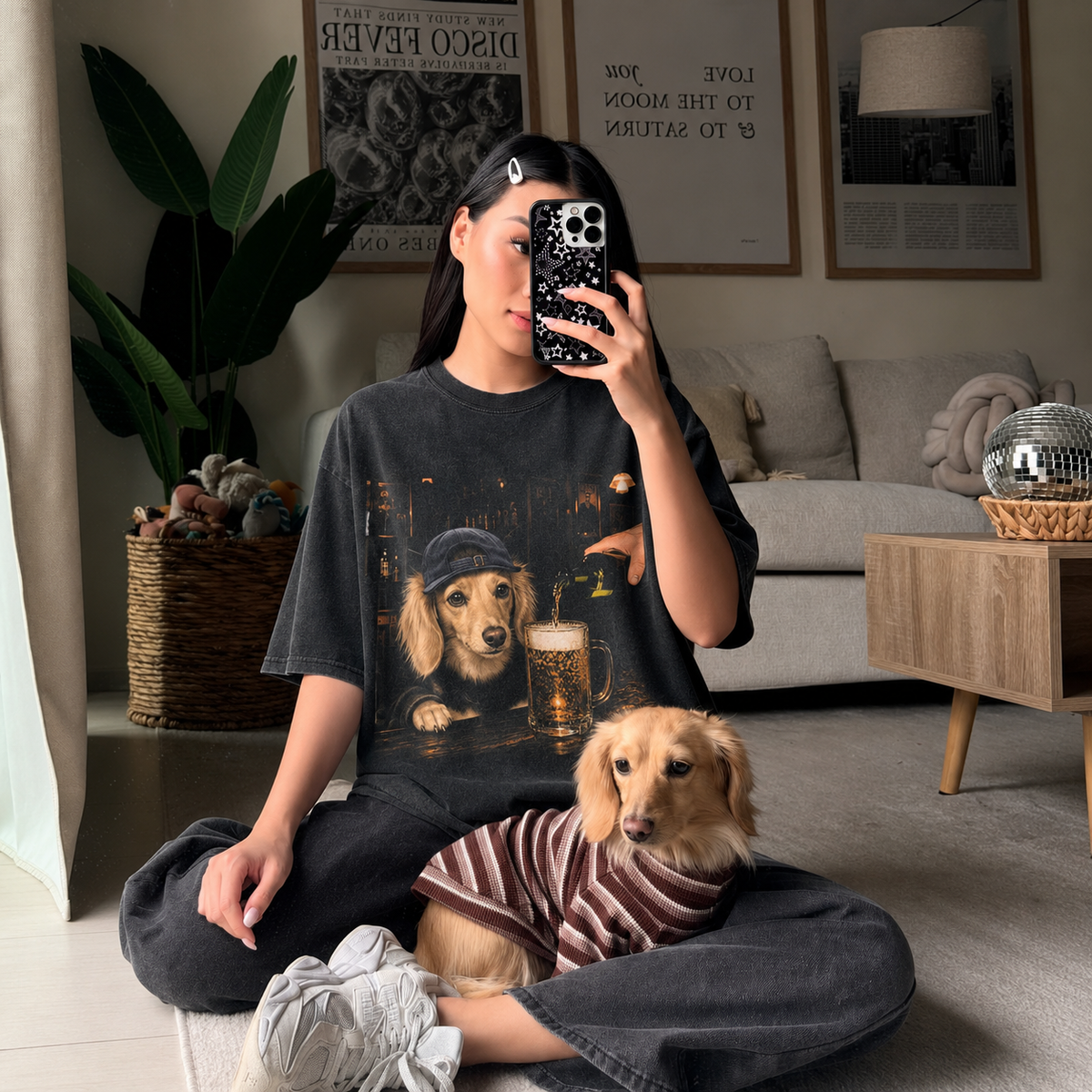Comfort Colors Funny Custom Dog Drinking Beer Shirt, Silly Sarcastic Personalized Photo Novelty Meme Graphic Tee, Funny Dog Gift Men Women 64fa7097-1b32-4012-bd16-cff76c7b0829-fd287f13-ec47-453c-9ea6-9249bcb673c3.png