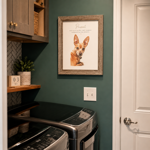 Personalized Pet Memorial Dog Frame Pet Loss Gifts Cat Loss Gift Dog Mom Gift Pet Portrait Gift Pet Sympathy Gift Watercolor Pet Portrait