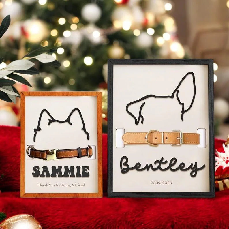 Dog Memorial Gifts For Loss Of Dog, Personalized Loss of Pet Gift, Memorial Pet Collar Holder, Memorial Frame Gift for Pet Lovers 650a3e67-7cf1-4606-9584-7d3c590e4e3f-dgrggrreeerg-3-.webp