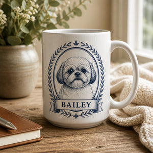 Vintage Cameo Pet Portrait Mug - Personalized Mug 650ad162-b368-4413-aa2a-0c99ab92a93d.jpg