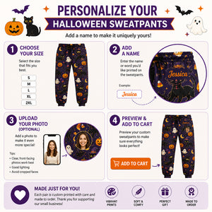 Spooky Black Cats Halloween Pattern Sweatpants - Personalized Sweatpants 6532222f-b096-4032-91f3-497762785d34.jpg