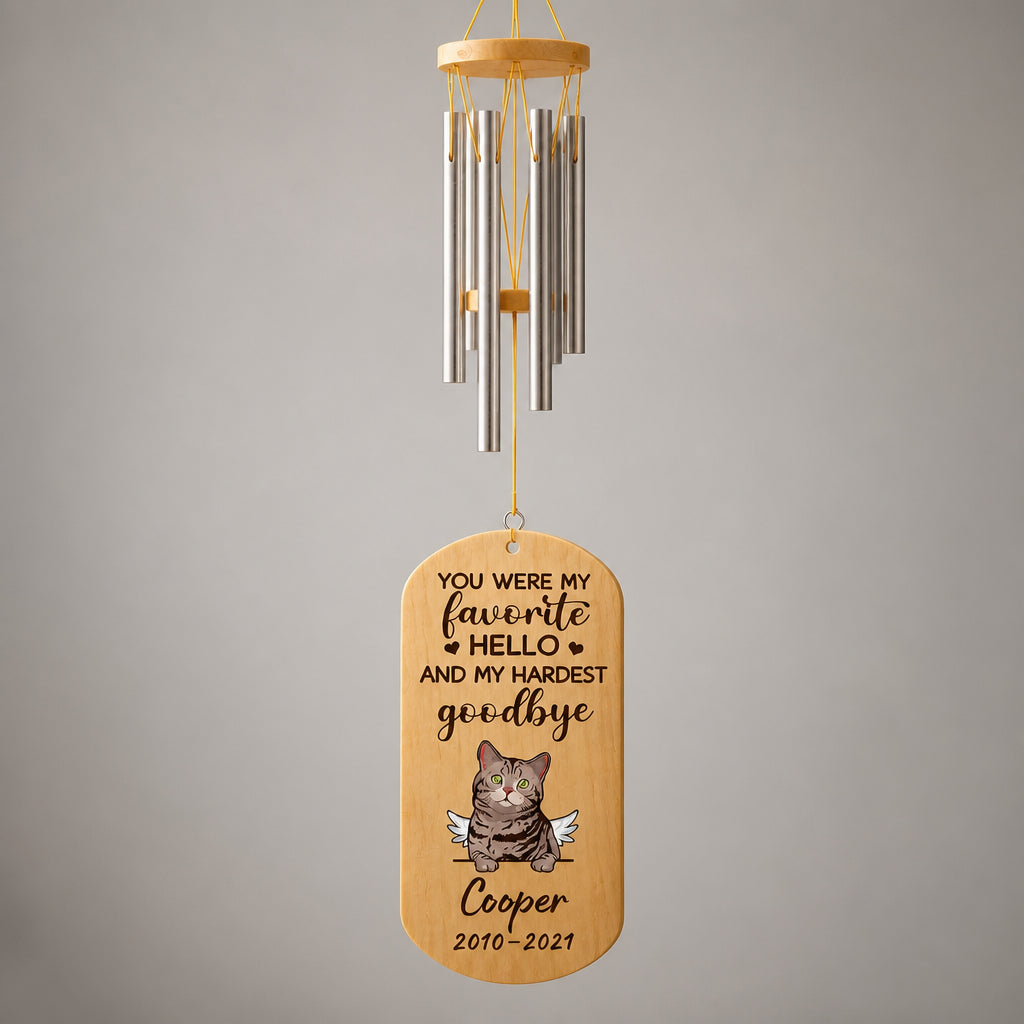 Pet Memorial Wind Chime – Favorite Hello, Hardest Goodbye - Personalized Windchime 654ed7df-a363-4d60-942e-c47066d8045c.jpg