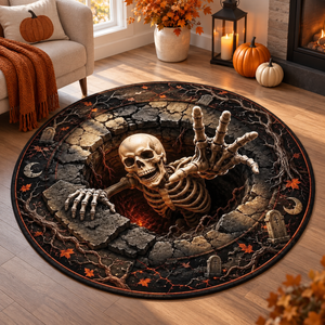 Halloween Round Quilted Rug, 3D Skeleton Illusion Rug, Spooky Graveyard Area Rug, Scary Halloween Decor, Skeleton Floor Mat, Home Decor 656657e9-6f57-436d-95c6-00332d52c54c-fgf-1-.png
