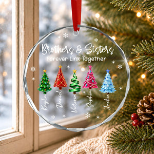 Personalized Brother & Sisters Siblings Christmas Tree Circle Glass Ornament 65747a5b-3dbd-43ff-b05b-71b8119c070e-4.jpg