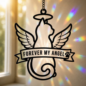 Angel Cat Memorial Suncatcher – Forever My Angel - Suncatcher Ornament 65904c61-4f29-42a1-882d-8810084feece.jpg