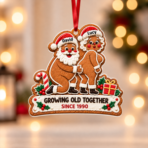 Growing Old Together Couple Custom Ornament  - Personalized Acrylic Ornament - Christmas Gift 65b65955-5652-49a7-9dc2-36d2ad63422e-3-7-.png