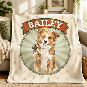 Custom Pet Portrait Name Blanket - Personalized Blanket 65b70b59-864f-4f2a-906b-3a7112e82036.png