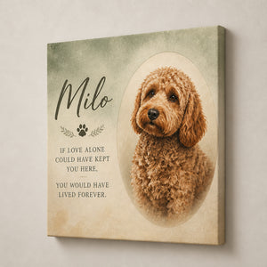 Custom Pet Memorial Canvas – Photo-to-Painting With Name - Personalized Canvas 65d435de-66a1-4426-bda6-8cef7ef56ffb.jpg
