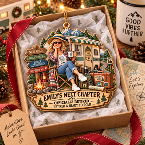 Personalized Retirement RV Ornament, Custom Photo & Name Retired and Ready to Roam Ornament, Camper Travel Retirement Gift for Women, Adventure Keepsake 65e78ebd-d81f-4287-a1f6-4b764b0ba14a-Emily-s-Retired-Road-Adventure-Ornament-Image-Sep-17-2026-11_55_48-AM-3-.png