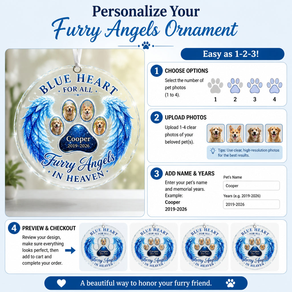 Blue Heart Furry Angels Memorial Suncatcher (Photo + Name) - Personalized Suncatcher Ornament 65f07261-e5c8-4cb9-aaf9-0fef3c56e476.jpg