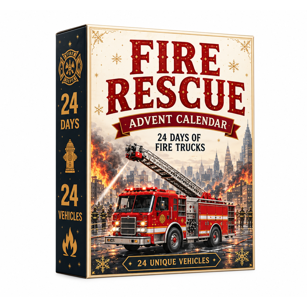 2026 Fire & Rescue Advent Calendar – 24-Day Fire Truck & Rescue Vehicle Countdown, Action-Packed Firefighter Christmas Gift and Holiday Surprise for Kids 66069dc8-2e8e-468f-bfae-ac71b0473494-5.png