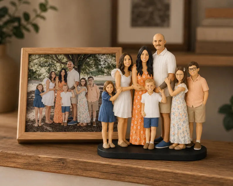 Custom Photo Figurine | Hand-Painted 3D Couple, Family, Pet Portrait Statue 6606d2b4-b04f-4b6e-b012-eae2558df6fb-hhggfghftrt-2-.webp