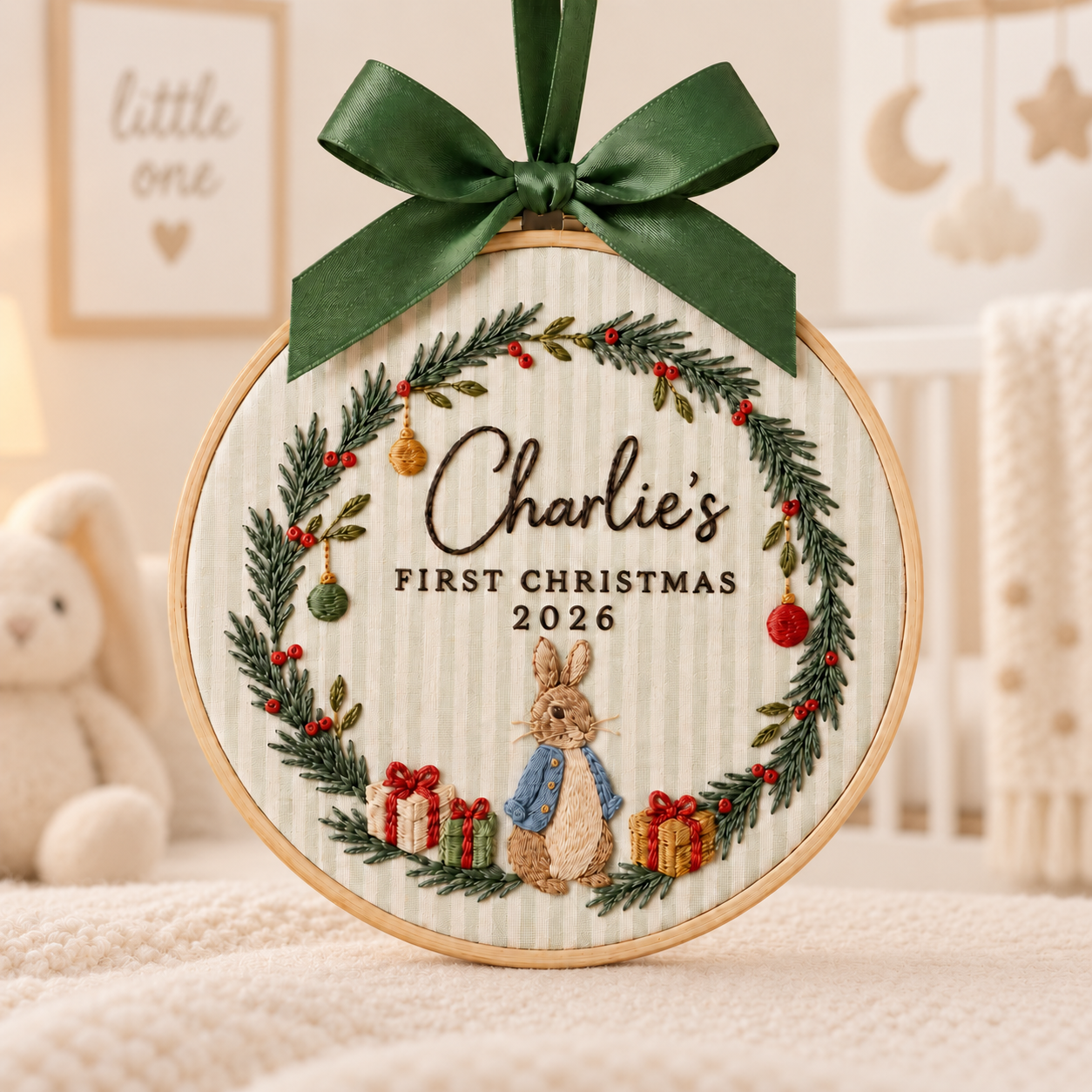 Personalized Bunny Christmas Ornament, Custom Baby First Christmas Embroidery Hoop, Baby Name Keepsake, Newborn & Baby Shower Gift 6607135c-de21-4e8e-89c1-d91eb50caf57-hj8.png