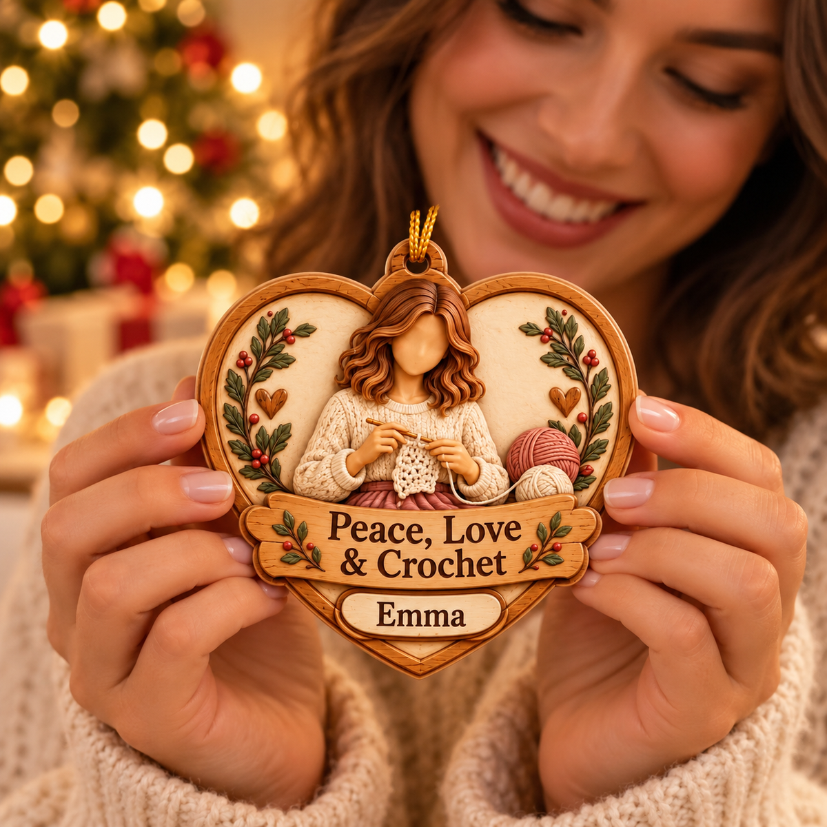Personalized Crochet Christmas Ornament – “Peace, Love & Crochet” Heart with Custom Name, Gift for Crochet Lovers 661eaca8-9894-4b94-b05b-0645a416513d-Image-Sep-28-2026-02_46_20-PM-2.png
