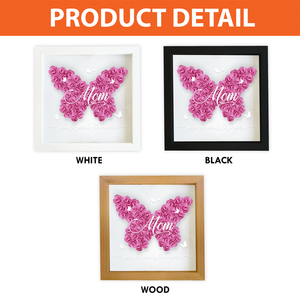 Mother Appreciation - Custom Flower Frame Box - Gift For Mom, Mother's Day Gift