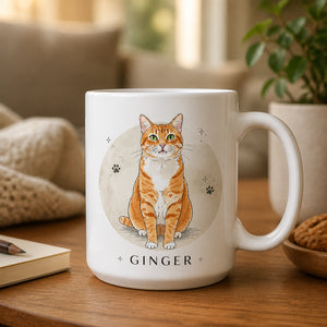 Custom Pet Portrait Name Mug – Watercolor Badge - Personalized Mug 66369c10-0091-4a1f-a5be-34520f1e7041.jpg