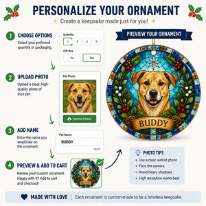 Custom Stained-Glass Pet Portrait Ornament - Personalized Ornament 6648fddc-55e6-4d2d-af79-33b9bf73d0d0.jpg