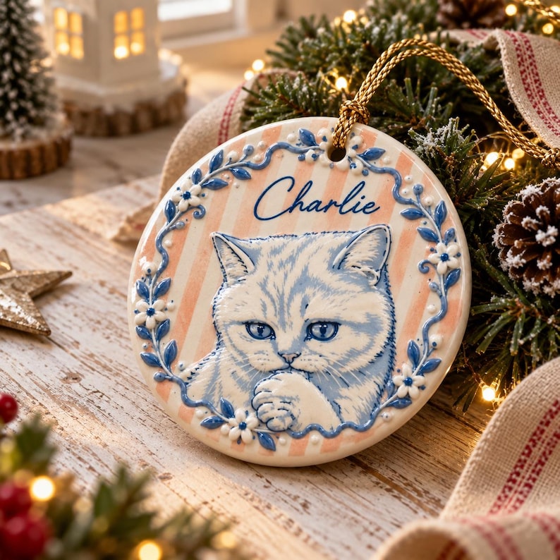 Personalized Pet Photo Ceramic Ornament: Custom Name 3D Relief Dog Christmas Gift For Family, Friends 664f6264-28e9-47d8-8f69-33a972f8e8da-il_794xN.8593433141_ehzo.jpg