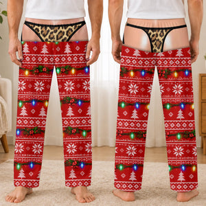 Funny Christmas Pajama Pants, Underwear Illusion Sweatpants, Adult Humor Xmas Gift 665d1b45-4d77-4d41-9b47-4b2952f9ab0e-8.jpg