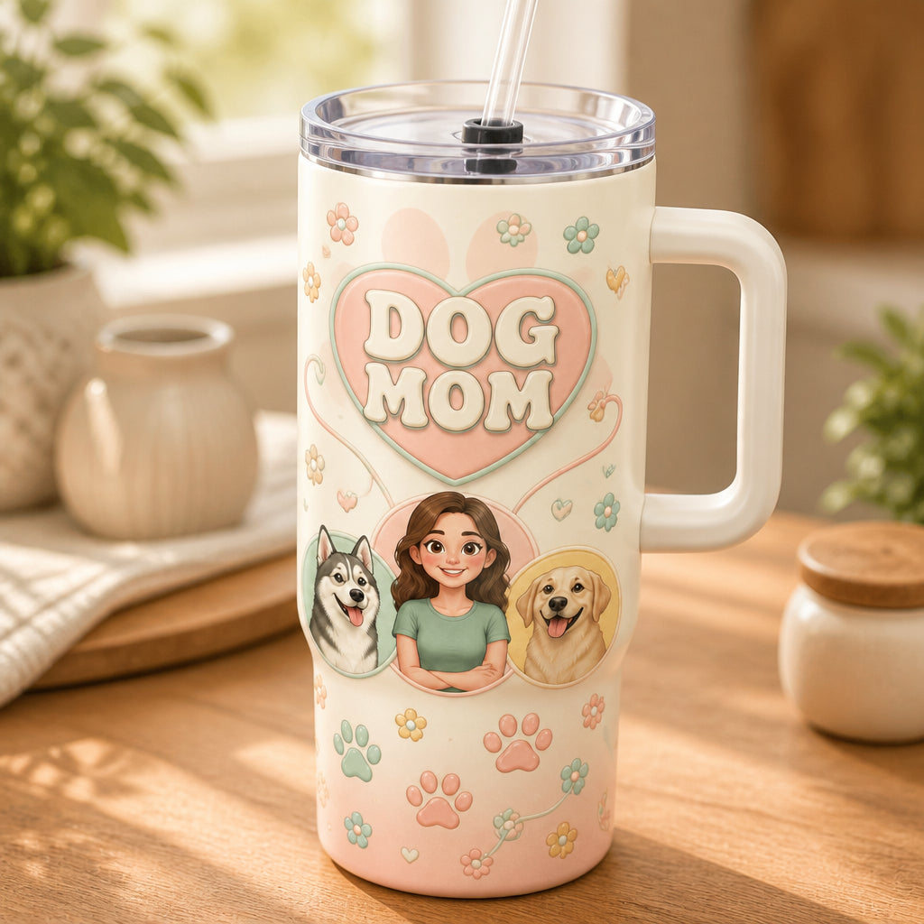 Dog Mom Custom Cartoon Portrait 40oz Handle Tumbler - Personalized 40 oz Stainless Steel Tumbler 667faf4c-9bb6-48a5-8a4e-33dd4ca81f54.jpg