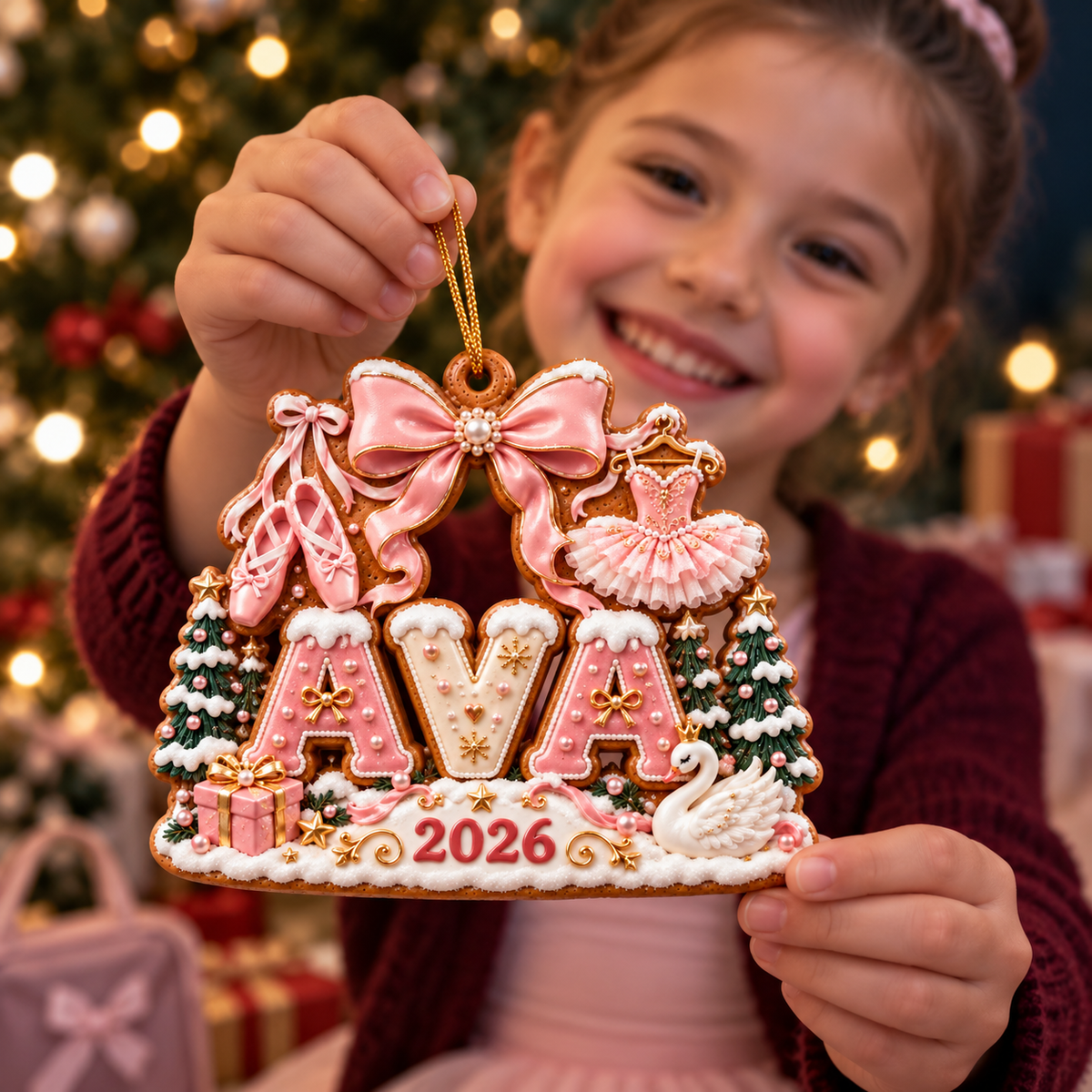 Personalized Ballet Christmas Ornament 2026 – Custom Name with Pink Ballet Shoes, Tutu and Swan, Keepsake Gift for Ballerinas and Dance Lovers 66a71dd0-dfcd-4a1b-8ebd-e76ec73d4dec-Ava-s-ballet-ornament-keepsake-3.png