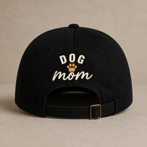 Dog Mom Paw Badge Printed Cap - Printed Cap 66a7de63-6697-442b-8054-47c2b076be49.jpg