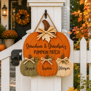 Personalized Grandma Grandpa's Pumpkin Patch Door Hanger, Fall Season Decor, Fall Pumpkin Patch Sign Grandma Thanksgiving Decor 66af1d61-9004-4721-a7e0-13e8f4a25507-37745130-7b1a-408a-9dda-801e4c01e3ce.png