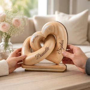 Interlocked Hearts Couple 2D Flat Plaque - Personalized 2-Layered Wooden Plaque - Gift for Him, for Her 66b950af-ebfd-4865-ba4c-ff4321c52754-banner-3-.jpg