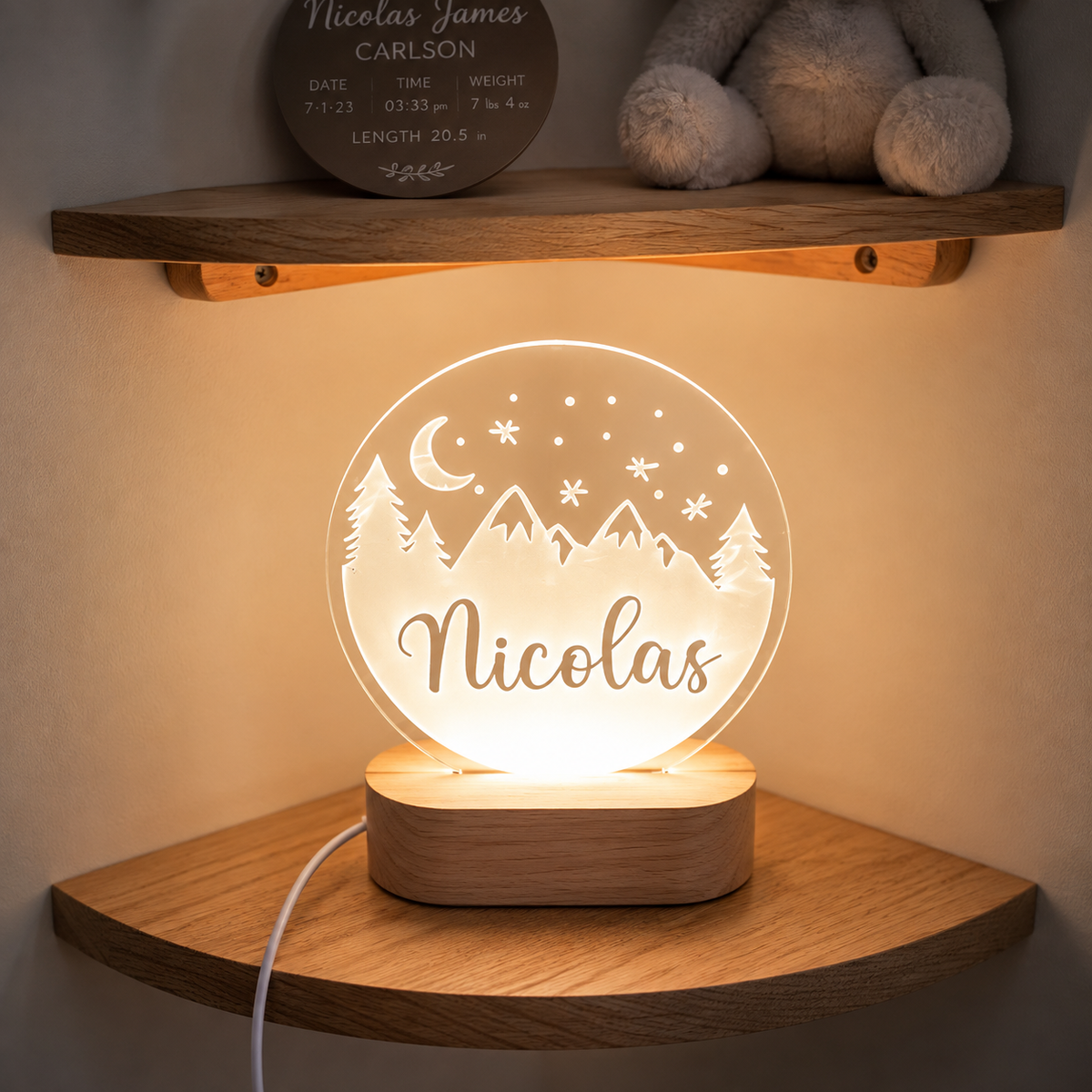 Mountains Custom Name Light | Personalized Bedroom LED Cloud Decor Sign | Light up Sign | Daughter/Son gift Sign /Boy Gift/ Girl Gift 66c819e0-0586-4474-808e-160646717fa5-fc17e8a9-3bb8-4bc9-a8b8-1c9fe5780c5f.png