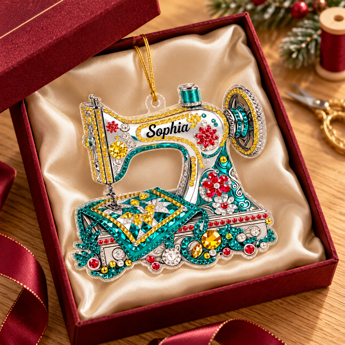Personalized Sewing Machine Christmas Ornament, Custom Name Acrylic Ornament, Gift for Quilters, Seamstresses & Sewing Lovers 66d4a2d0-c375-4632-8314-875c000de0d4-M-n-qu-m-y-may-sang-tr-ng-1.png