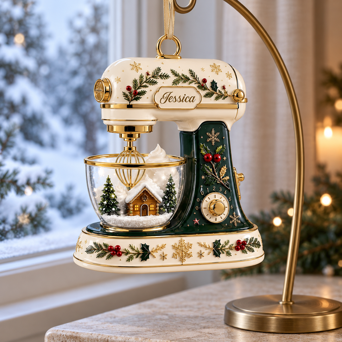 Christmas Baking Mixer-Personalized 3D Relief Mixer Acrylic Ornament,Custom Kitchen Mixer Christmas Keepsake,Baking Gift For Bakers 66e45683-764b-4cf5-b08b-8a3694076274-1c9523c4-6b69-43f1-b94c-fb527f4e28d8.png