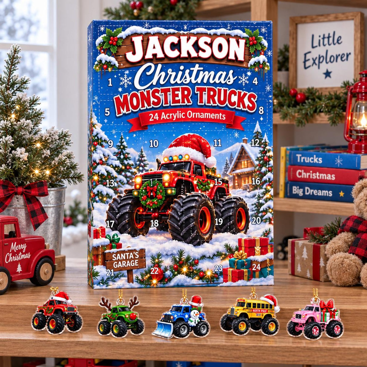 Personalized Monster Truck 2D Advent Calendar 2026, Custom Name Christmas Countdown, Kids Christmas Gift for Boys, Sons, Grandsons & Truck Fans 66e70b40-ffec-4933-8013-e7f69b6b5ebc-il_1588xN.8569939204_6fj0.jpg