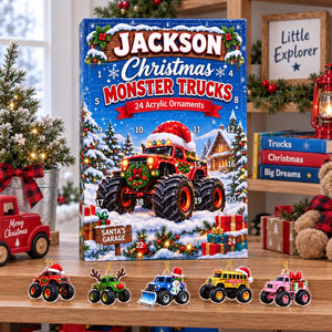 Personalized Monster Truck 2D Advent Calendar 2026, Custom Name Christmas Countdown, Kids Christmas Gift for Boys, Sons, Grandsons & Truck Fans 66e70b40-ffec-4933-8013-e7f69b6b5ebc-il_1588xN.8569939204_6fj0.jpg