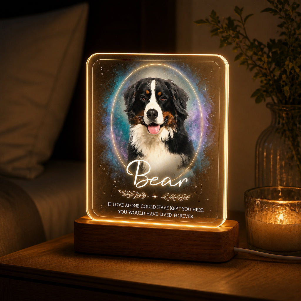 Pet Memorial Acrylic Night Light – Photo Portrait & Name (If Love Alone Quote) - Personalized Acrylic Night Light 66f4efec-fcdc-453b-8d19-8cbdee34a2a0.jpg