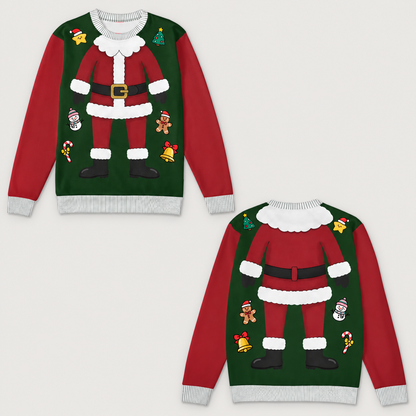 Ugly Christmas Sweater, Funny Christmas Holiday Pullover, Elf Costume Gingerbread Santa Snowman Reindeer Design, Christmas Gift For Hers, Hims, Family 66f6005a-ae85-4a70-8da1-320aef6026ca-C-p-o-len-Noel-m-t-tr-c-sau-3.png