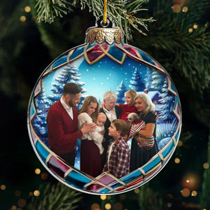 Custom Photo Christmas Good Cheer Is Found With Family - Family Personalized Custom Ornament - Wood, Acrylic Custom Shaped - Christmas Gift For Family Members 66fd21cd12483_5000x_8d5db29a-4b49-4a5c-b131-ed843bc7350e.jpg