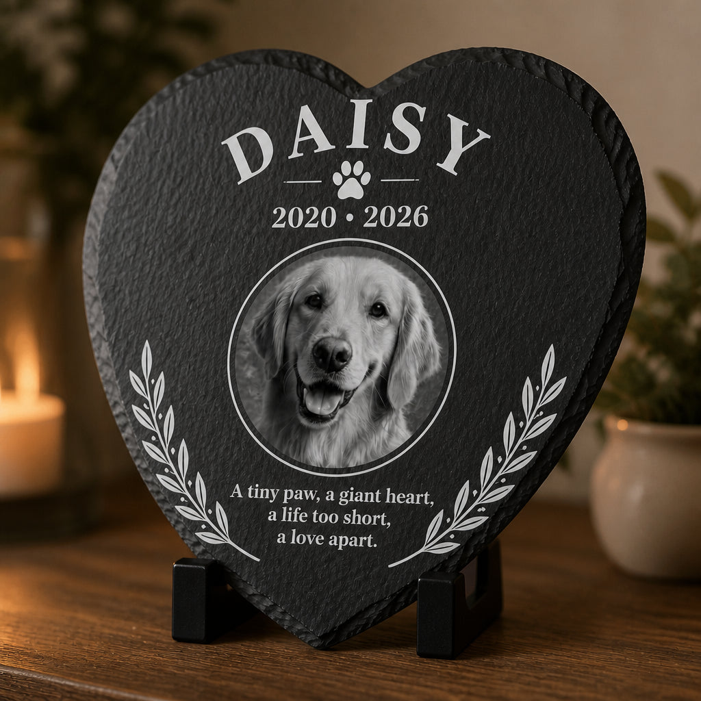 Heart Slate Pet Memorial – Photo, Name & Years - Personalized Slate Memorial Stone 671ab6f2-37c1-4f23-9e0e-9111551813c9.jpg