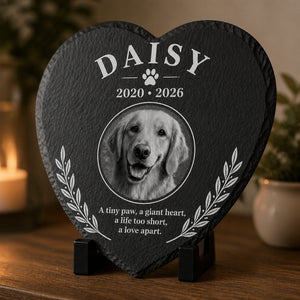 Heart Slate Pet Memorial – Photo, Name & Years - Personalized Slate Memorial Stone 671ab6f2-37c1-4f23-9e0e-9111551813c9.jpg