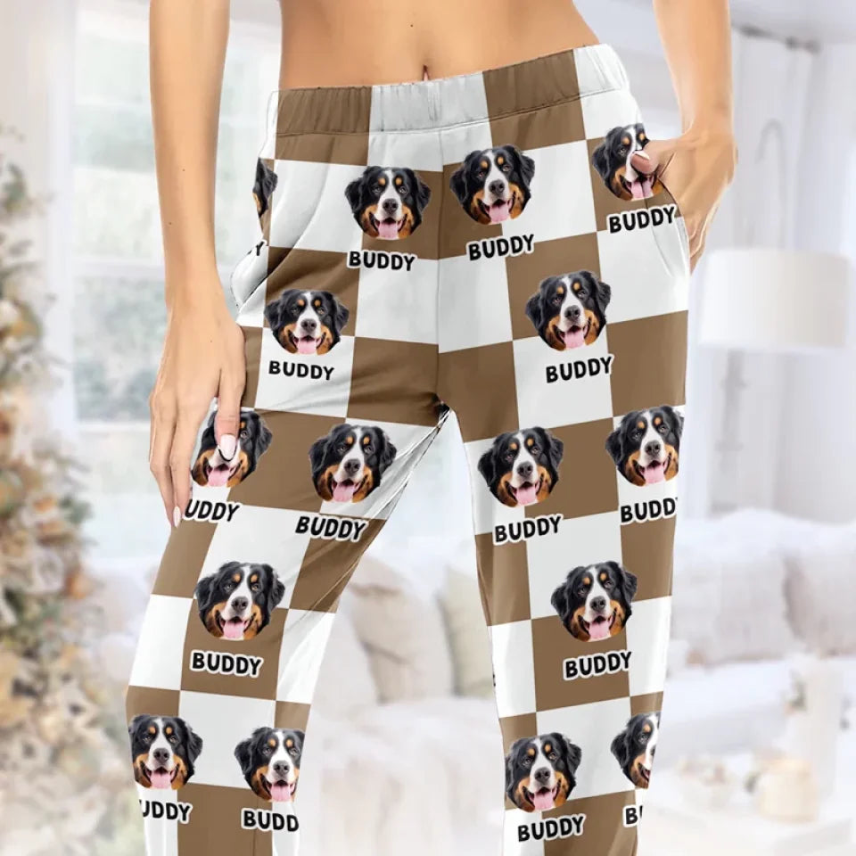Custom Photo My Pet Makes Every Moment Merry - Dog & Cat Personalized Custom Pajamas - Christmas Gift For Pet Owners, Pet Lovers