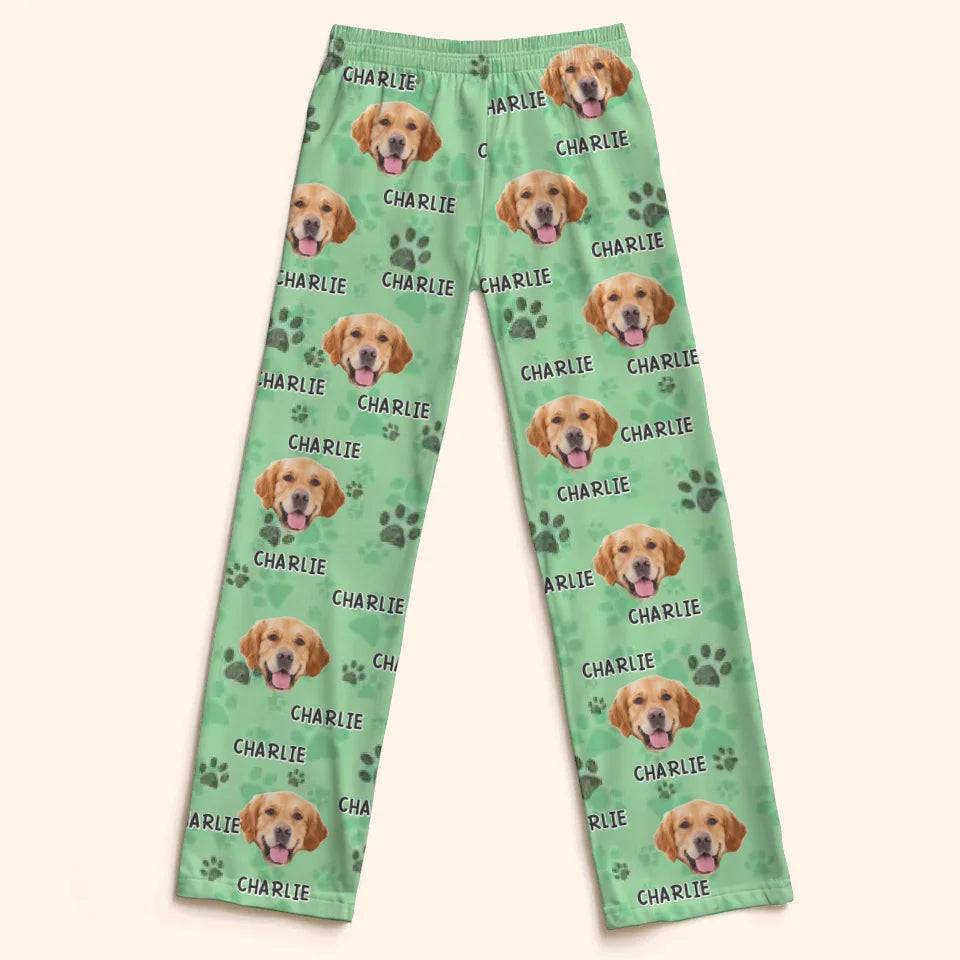 Custom Photo Pawsome Christmas Vibes! - Dog & Cat Personalized Custom Pajama Pants - Christmas Gift For Pet Owners, Pet Lovers